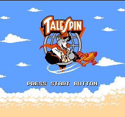 Tale Spin (Europe) Title Screen